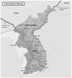 Proposed Inter Korean Railway System